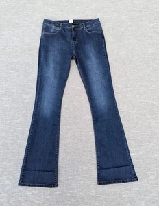 Just Joan Jeans Damen UK 14 W32 L32 Blau Mid Rise Bootcut Stretch - Bild 1 von 12