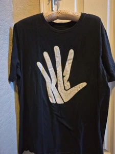 NIKE Air Jordan Kawhi Leonard #2 Uomo Grafica Nera T Taglia L-2 Pin Taglia Fori. - Foto 1 di 10