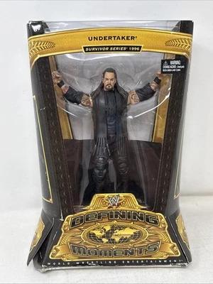 Figura de acción WWE Defining Moments Undertaker Survivor Series 1996 abierta/completa Foto 1 de 4