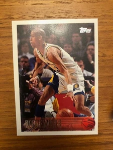 1996-97 Topps Basketball Card Reggie Miller #201 NRMT - Picture 1 of 2