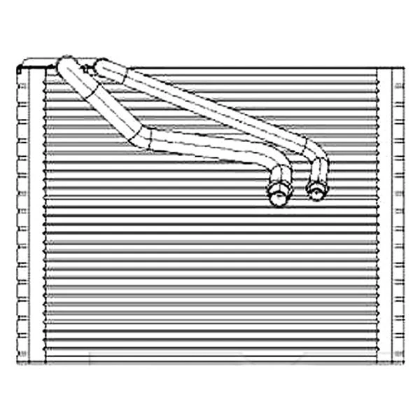 For Fiat 500L 2014-2017 TYC A/C Evaporator Core Foto 1 de 1