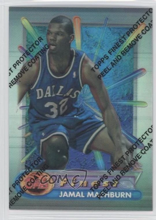 1994-95 Topps Finest Refractor Jamal Mashburn #60 - Image 1 of 2