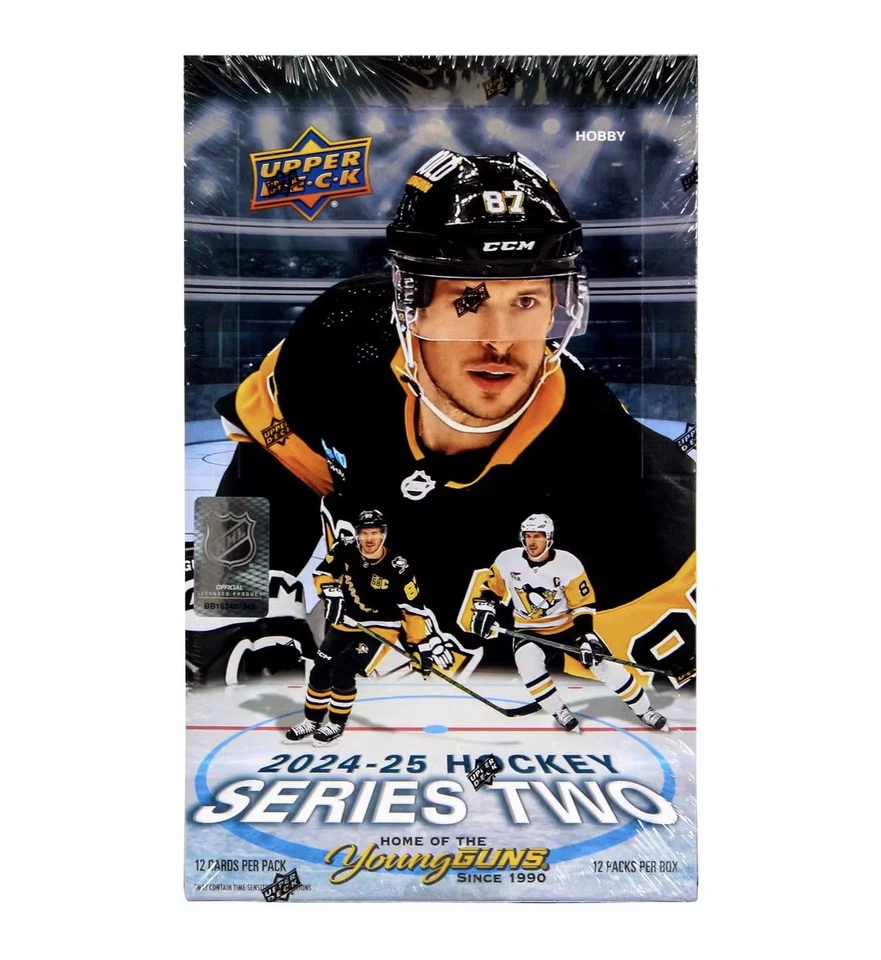 2024/25 Upper Deck Series 2 Hockey Hobby Box - Image 1 of 1