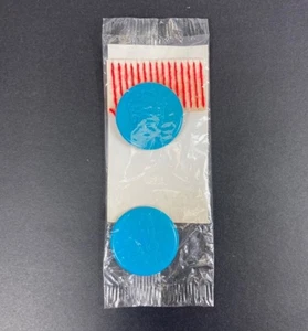 1981 Tron Disney Shreddies Toy Flynn Disc Cereal Sealed Cello Canada Blue Unopen - Bild 1 von 8