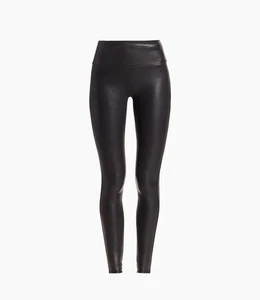 SPANX Leggings Kunstleder schwarz Größe S - Bild 1 von 7