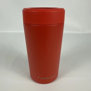 Enfriador de latas aislado universal Frost Buddy​ rojo con logotipo ver fotos nuevo - Imagen 1 de 5