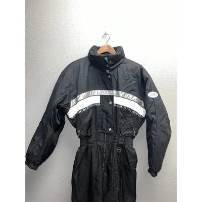 Traje de esquí Descente para mujer Mono para nieve Negro Ropa de invierno para mujer 12 Foto 1 de 4