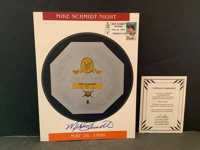 Programa Autografiado Nocturno Mike Schmidt. Foto 1 de 2