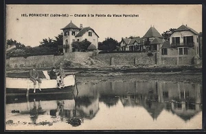 CPA Pornichet, Chalets à la Pointe du Vieux Pornichet - Picture 1 of 2