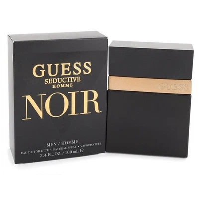 Guess Seductive Homme Noir Eau de Toilette 3,4 oz/100 ml spray - Imagem 1 de 4