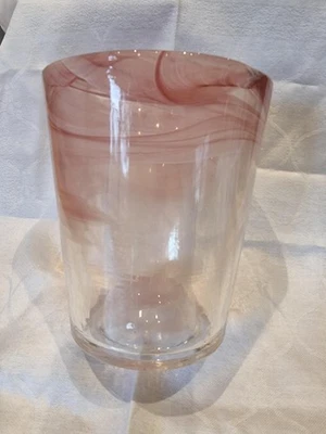 Orchideen Übertopf aus Glas -wie neu- sehr kippsicher- dickwandiges Glas - Bild 1 von 3