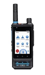 Inrico S200 PoC Radio Ricetrasmettitore 4G LTE portatile per uso professionale - Foto 1 di 7