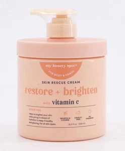 My Beauty Spot ~ Restore & Brighten Vitamin C Body Cream 500ml - Picture 1 of 2