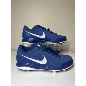 Nike Baseball MVP Pro Metal Cleats Deep Royal Blue 524641-410 Size 14 - Picture 1 of 8