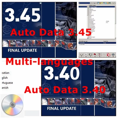 2025 Hot Auto Repair Software AUTO DATA 3.45 Wiring Diagrams Data with Install V - Image 1 of 4