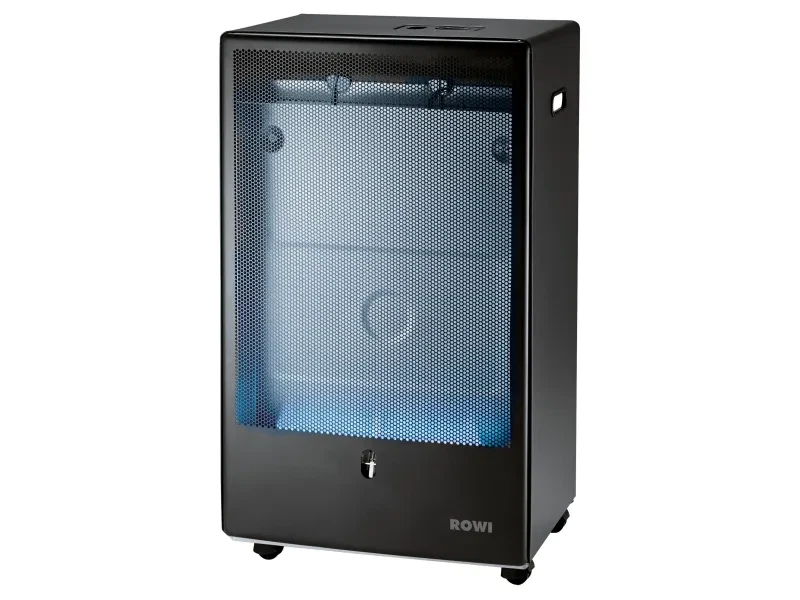 Rowi Gasheizung Indoor / Outdoor Heizgerät Gasheizofen  4200 W Schwarz EEK: A - Bild 1 von 3