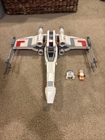 LEGO Star Wars: X-Wing Starfighter (9493) W/ 2 Minifigures & Instructions Rare