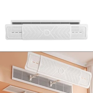 Adjustable Retractable Vent Deflector for Airflow Direction Control and Comfort - Picture 1 of 14