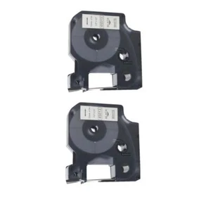 Neu Dymo D1 45013 schwarz auf weiß S0720530 12 mm x 7M Etikettenkassette 2er-Pack - Bild 1 von 1
