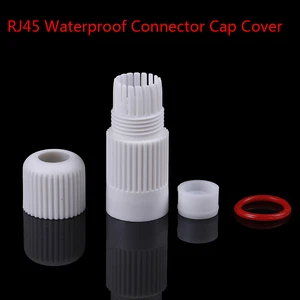 RJ45 Waterproof connector cap cover for outdoor network camera pigtail cabl.v SC - Bild 1 von 8