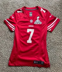 Colin Kaepernick San Francisco 49ers Nike Super Bowl XLVII Red Jersey Size Small - Picture 1 of 8