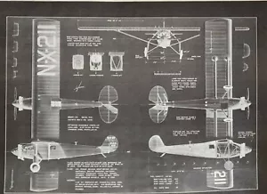 Vintage 1980 WRIGHT J-5C Print Ad Ephemera Wall Art Decor - Picture 1 of 1