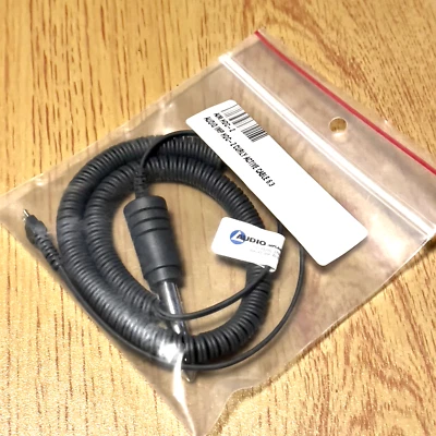 2 x Audio Implements HDC-2 Cable Coiled Mono 6.3mm Plug - BARGAIN - Free Post - Image 1 of 2