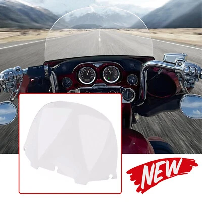 Clear 13" Wind Windshield For Harley Street Electra Glide Ultra Classic FLHTCU Foto 1 de 4