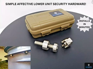 Zynk Marine Yamaha 115-350 HP 2 & 4 Stroke Outboard Lower Unit Security Lock - Picture 1 of 12