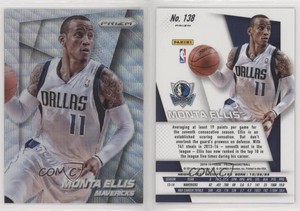 2014-15 Panini Prizm Blue Wave Prizms Monta Ellis #138