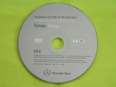 CD NAVIGATION MERCEDES BENZ AUDIO 50 APS FRANKREICH 2014 A B C GL M R VITO NTG 2 - Bild 1 von 2