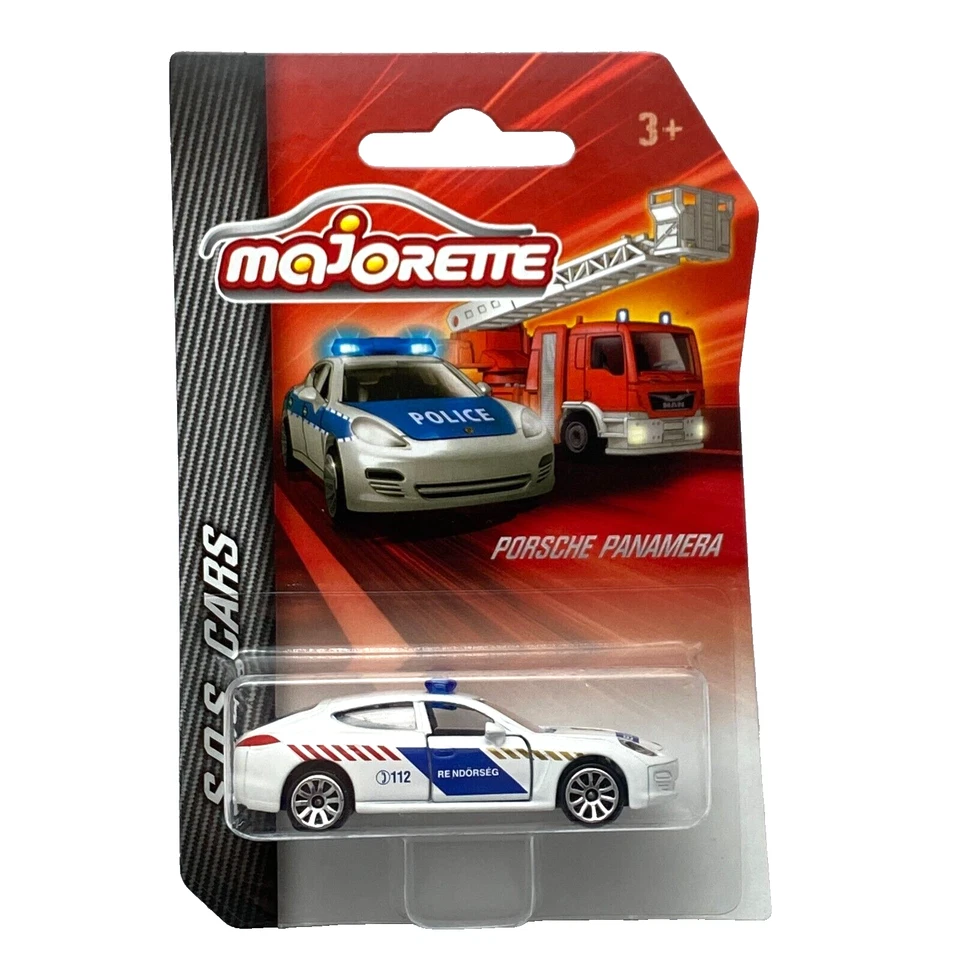 Porsche Panamera 4S Hungarian Police Majorette S.O.S. Cars 209B 2018 1:64 Car - Image 1 of 1