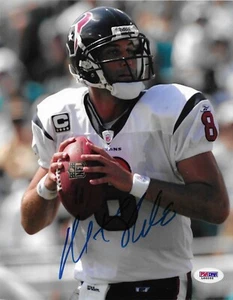 Matt Schaub Houston Texans Signed 8X10 Photo Autographed PSA/DNA COA 66 - Picture 1 of 2