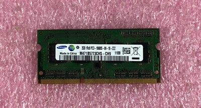 1 X 2GB SAMSUNG DDR3-1333 PC3-10600S  NON-ECC SODIMM MEMORY - M471B5773CHS-CH9 - Image 1 of 2