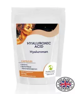 Hyaluronic Acid 50mg 30/60/90/120/180/250 Capsules Hyaluronan Nutrition - Picture 1 of 12