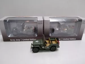 3 x MENARDS goldline collection 1/48 ARMY JEEPS LIMITED EDITION.factory mint box - Bild 1 von 1