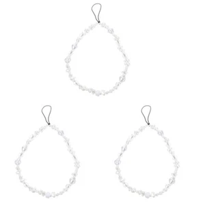 3 PCS Mobile Phone Chain Beads Strap Tassel Charm Child Key Lanyard - Zdjęcie 1 z 12