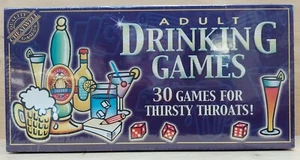 Adult Drinking Games - 30 Games for Thirsty Throats - Cheatwell UK - 2+ Players - Picture 1 of 5