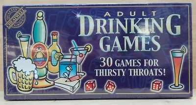 Adult Drinking Games - 30 Games for Thirsty Throats - Cheatwell UK - 2+ Players - Image 1 of 4