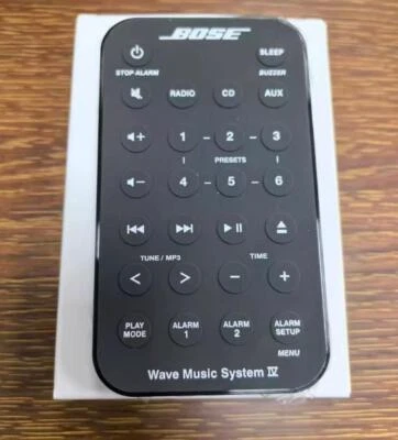 Bose WAVE Music System IV remote control Black - Image 1 of 2