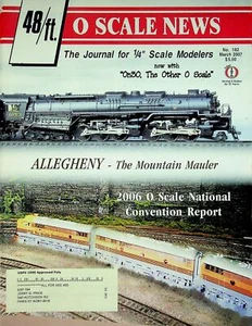 O Scale News Magazin Ausgabe 182 März 2007 Journal für Modellbauer im Maßstab 1/4" - Bild 1 von 2