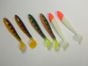 Fox Rage 5 X Ample 6cm Spikey Alose Tout Couleurs Brochet Pêche Matériel - Photo 1/1