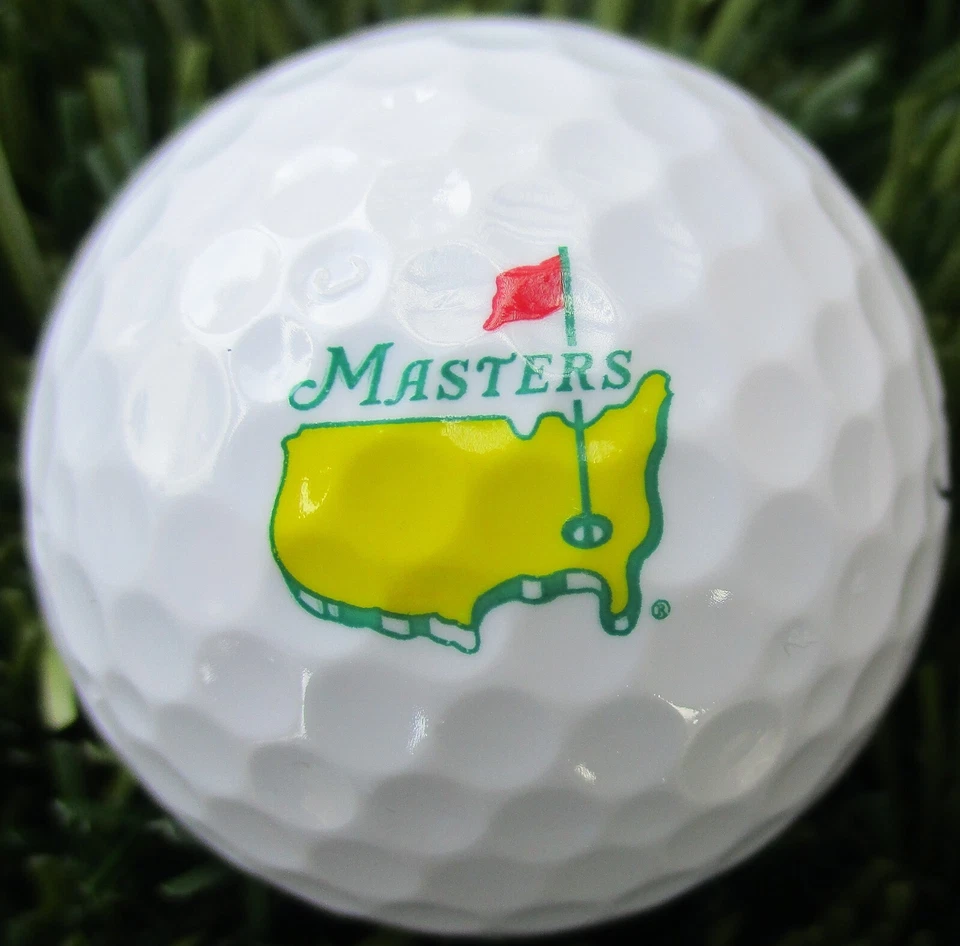Мяч с логотипом The Masters @ Augusta National Golf Club Titleist новый No10872 - Изображение 1 из 1