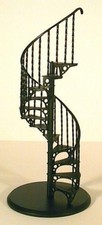 Dolls House Spiral Staircase Kit Metal 1:12 Scale Miniature Stairs