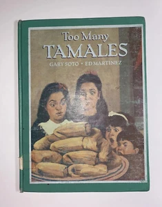 Too Many Tamales by Gary Soto and Ed Martinez VTG HC Library Edition - Picture 1 of 12