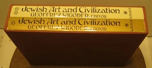 Jewish Art And Civilization GEOFFREY WIGODER 1972 1st Edition 2 Volume Set RARE! - Bild 1 von 8