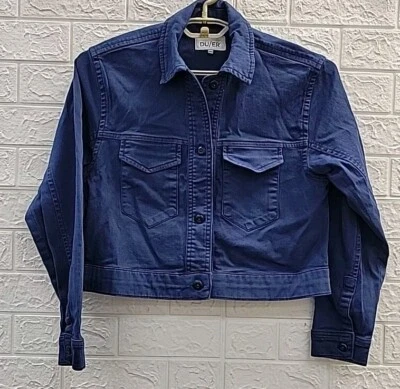 Nueva Chaqueta de Camionero DU/ER Lux Sarga Azul Talla XSmall Foto 1 de 4