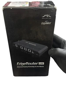 🔥Ubiquiti EdgeRouter Lite, 3-Port Gigabit Router, ERLITE-3 TESTED WORKING🔥 - Picture 1 of 10