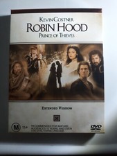 ROBIN HOOD .1991 . 2 Disc Special Edition .Kevin Costner .Dvd. VGC. Reg 4
