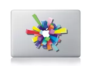 MacBook 13""/15"" Würfel Apple Aufkleber Aufkleber (nur vor 2016 Pro/Air) - Bild 1 von 1
